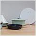 Tegame Con Coperchio Ghisa Verde 28cm - Ron - Foto miniatura 4