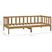 Dormeuse Marrone Miele In Legno Massello Di Pino 90x200 Cm - Foto miniatura 4