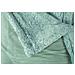 Briebe - Coperta Per Divano / Letto 130x160cm A Doppio Strato In Pile Calde, Accoglienti  Verde Acqua - Foto miniatura 2