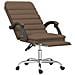 Sedia da Ufficio Massaggio Reclinabile Marrone in Tessuto - Foto miniatura 7