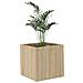 Fioriera Rovere Sonoma 40x40x40 Cm In Legno Multistrato - Foto miniatura 3