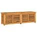 Contenitore Giardino con Borsa 175x50x55 cm Legno Massello Teak - Foto miniatura 2