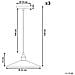 Set Di 3 Lampadari Swift Metallo Rame - Foto miniatura 3