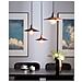 Set Di 3 Lampadari Swift Metallo Rame - Foto miniatura 9