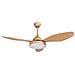 Ventilatore Da Soffitto Marrone Con Luce Muddy - Foto miniatura 8