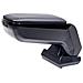 Armster S Bracciolo Adatto Per Fiat Doblo 2015-2023 [nero,pelle Vegana] Bracciolo Centrale Retrofittabile Con Vano Portaoggetti - Foto miniatura 1