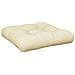 Cuscino Per Pallet Crema 60x61,5x10 Cm In Tessuto - Foto miniatura 2