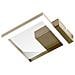 Plafoniera Bard A Led Moderna 11w Oro Opaco 3394-24-225 - Foto miniatura 1