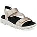 Beige Casual Open Sandals Sandali Sintetico E Tessile Scarpe Donna Beige Eu 39, V8406-60 - Foto miniatura 1