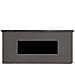 Mobile Desio 108 Antracite Mobile Per Incasso Camino Elettrico Ispica 1500w Raffinato Ed Elegante Mobile In In Legno Finitura Struttura E Ante In Grafite Ral 7022 Piano E Base In Tacande - Foto miniatura 2