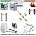 Automazione Cancello Kit Motore A Braccio Articolato 220/24 V Anta Da 0,5 A 2,5 Mt Centrale 5 Radiocomandi Faro Selett - Foto miniatura 1
