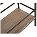 Tavolo Consolle Mf610 - Marrone - Legno - 100x42x110 Cm - Foto miniatura 6