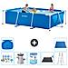 Piscina Fuori Terra - Rettangolo - 300x200x75 Cm - Blu - Include Accessori Coordinati A180 - Foto miniatura 1