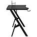 Lusso Casadino -  Scrivania Da Gaming Con Gambe A Y Nera 90x60x75 Cm - Foto miniatura 3