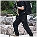 Bastoncino Da Trekking Leggero In Lega Di Alluminio - Nero, Pieghevole - Foto miniatura 3