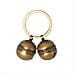 Elegante Campanello Per Animali Domestici Per Collari E Accessori Per Esterni Bronze - Foto miniatura 2