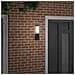 Luce da Parete Esterno con Sensore Nera Acciaio Inossidabile IP44 - Foto miniatura 3