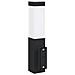 Luce da Parete Esterno con Sensore Nera Acciaio Inossidabile IP44 - Foto miniatura 6