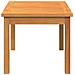 Tavolino  75x40x38 cm in legno massello di acacia - Foto miniatura 7