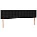 Giroletto a Molle con Materasso Nero 120x190 cm in Tessuto - Foto miniatura 7