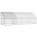 Gabbia per polli Argento 600 x 200 x 198.5 cm Acciaio zincato - Foto miniatura 5