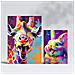 Set Di 6 Stampe Animali Amichevoli In Formato Ritratto. Vivaci Illustrazioni In Stile Acquerello Di Animali Sorridenti. Design D'interni. A3 & A4 Senza Cornice - Foto miniatura 2