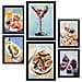 Set Di 6 Stampe Mix Di Cibo In Set Dipinti Decorativi Estetici Per Il Tuo Soggiorno, Camera Da Letto, Casa A3 & A4 Cornice Nera - Foto miniatura 1