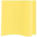 Tende in Voile con Tasche per Aste 2 pz Giallo - Foto miniatura 5