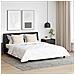 Set di piumini con cuscino 3 pcs Bianco 260 x 220 cm Microfibra - Foto miniatura 2