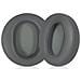 Cuscinetti Auricolari Di Ricambio In Pelle Proteica Compatibili Con Cuffie Edifier Fit900nb - Set Di 2 Blackash - Foto miniatura 1