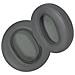 Cuscinetti Auricolari Di Ricambio In Pelle Proteica Compatibili Con Cuffie Edifier Fit900nb - Set Di 2 Blackash - Foto miniatura 4