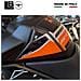 Paraserbatoio Adesivi 3D Protezione Moto Compatibili Con Ktm 890 Smt 2024-2025 - Foto miniatura 3