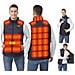 Gilet Riscaldato Con Batteria 10000mah, Gilet Elettrico Riscaldante Usb  Xxxl - Foto miniatura 4
