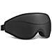 Mascherina Per Dormire Sagomata 3d - Memory Foam, Zero Pressione, Blocco Luce Black - Foto miniatura 1