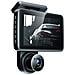 Dashcam Full Hd A Doppia Lente Con Schermo Da 4"" Per Auto, Nero - Foto miniatura 1