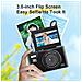 Fotocamera Digitale 5k - 75mp, Wifi, Schermo Ribaltabile, Con Scheda 64gb, Adattatore Type-c E Lettore Usb - Foto miniatura 6