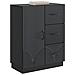 Credenza Nero 66 x 34,5 x 87 cm Legno ingegnerizzato - Foto miniatura 2