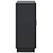Credenza Nero 66 x 34,5 x 87 cm Legno ingegnerizzato - Foto miniatura 5