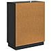 Credenza Nero 66 x 34,5 x 87 cm Legno ingegnerizzato - Foto miniatura 6