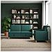 Set di Divani con Storage 2 pcs Verde Scuro Poliestere - Foto miniatura 2