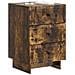 Armadio da Notte con cassetto Rovere Fumo 43 x 41 x 66,5 cm - Foto miniatura 2