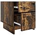 Armadio da Notte con cassetto Rovere Fumo 43 x 41 x 66,5 cm - Foto miniatura 8