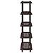 Unità di scaffalatura 5 livelli 100 x 40 x 177 cm PP Marrone - Foto miniatura 6
