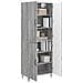 Set di armadi 2 pcs Sonoma grigio 66 x 34,5 x 89,5 cm - Foto miniatura 2