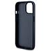 Guess Custodia Metallica A Forma Di Triangolo Con Logo Per Iphone 15 Plus / 14 Plus - Blu - Foto miniatura 7