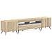 Mobile TV LED a 5 pezzi Rovere Sonoma Legno ingegnerizzato - Foto miniatura 1