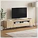 Mobile TV LED a 5 pezzi Rovere Sonoma Legno ingegnerizzato - Foto miniatura 8