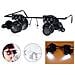 Occhiali Lente Ingrandimento 20 X Di Precisione Oculari 4 Lenti Luci Led 9892a - Foto miniatura 1