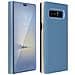 Custodia A Specchio Con Funzione Supporto Per Samsung Galaxy Note 8 - Blu - Foto miniatura 1