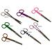 FORBICI RETTE PUNTE ALTERNE con clip - 14 cm - Foto miniatura 2